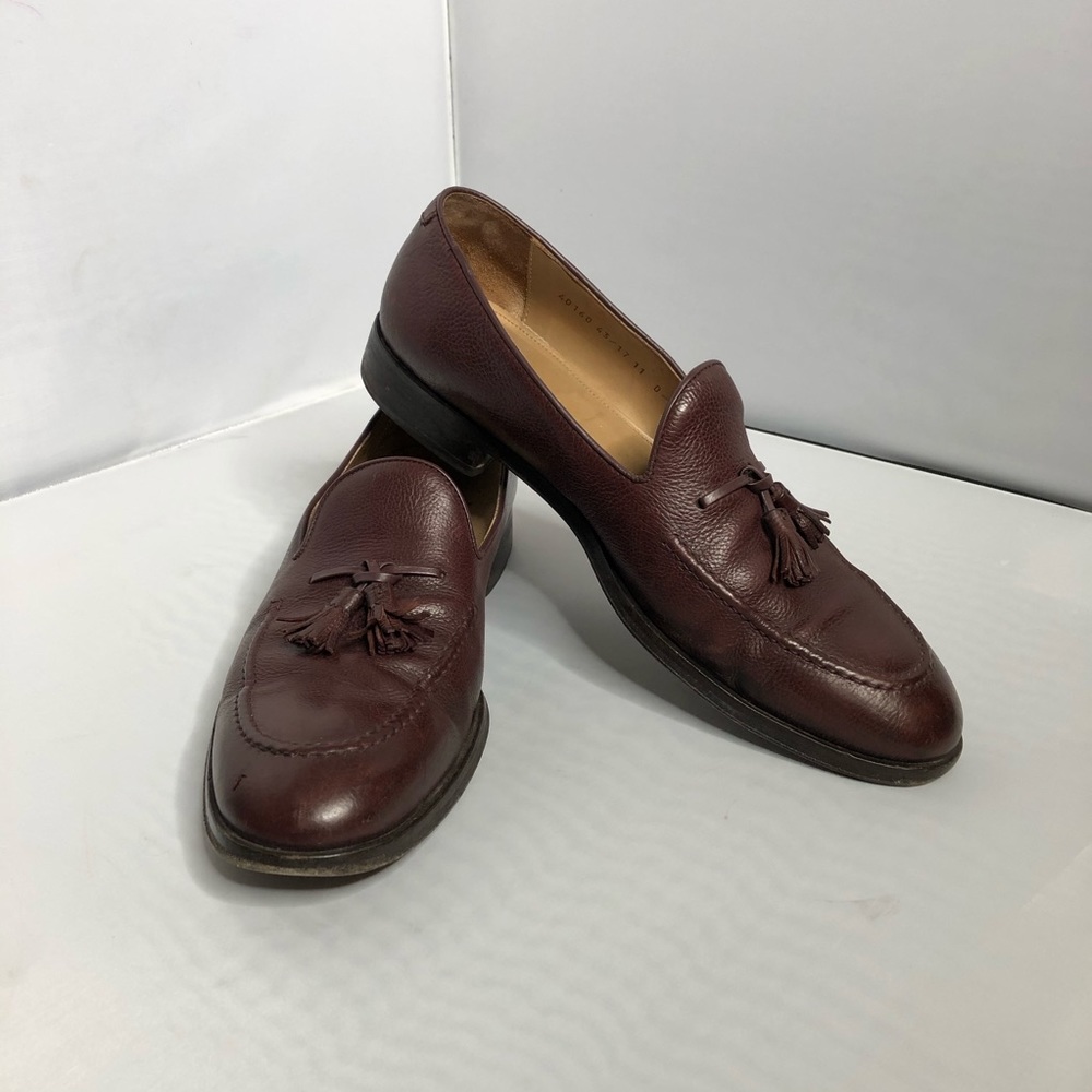 Allen Edmonds Brown Tassel Loafers Size 11 D